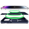 Apple iPhone 15 ItSkins Ballistic Nylon Case with MagSafe - Dark Blue - - alt view 2