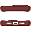 Apple iPhone 15 ItSkins Hybrid Frost Case with MagSafe - Red - - alt view 2