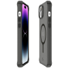 Apple iPhone 15 ItSkins Hybrid Frost Case with MagSafe - Black - - alt view 5