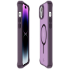 Apple iPhone 15 ItSkins Hybrid Frost Case with MagSafe - Deep Purple - - alt view 5