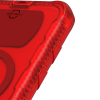 Apple iPhone 15 Pro Max ItSkins Vault Frost Case with MagSafe - Red/Black - - alt view 4