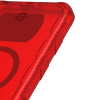 **PREORDER**Apple iPhone 15 ItSkins Vault Frost Case with MagSafe - Red/Black - - alt view 3