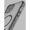 **PREORDER**Apple iPhone 15 ItSkins Vault Frost Case with MagSafe - Grey/Black - - alt view 1
