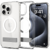 Apple iPhone 15 Pro Max Spigen Slim Armor Essential S MagFit Case - Crystal Clear - - alt view 3