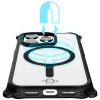 Apple iPhone 15 Pro Max ItSkins Hybrid Sling Case with MagSafe - Black - - alt view 5