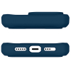 Apple iPhone 15 Pro Max ItSkins Hybrid Folio Case with MagSafe - Navy Blue - - alt view 5