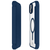 Apple iPhone 15 ItSkins Hybrid Folio Case with MagSafe - Navy Blue - - alt view 4