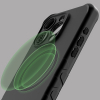 Apple iPhone 15 Pro ItSkins Vault Bold Case with MagSafe - Charcoal Black - - alt view 1