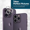 Apple iPhone 14 Pro/14 Pro Max Case-Mate Lens Protector - Sparkle Silver - - alt view 3