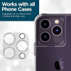 Apple iPhone 14 Pro/14 Pro Max Case-Mate Lens Protector - Sparkle Silver - - alt view 5