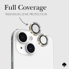 **NEW**Apple iPhone 15 / iPhone 15 Plus Kate Spade Aluminum Ring Lens Protector - Set in Stone - - alt view 4