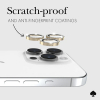 **NEW**Apple iPhone 15 Pro / iPhone 15 Pro Max Kate Spade Aluminum Ring Lens Protector - Stone Gold - - alt view 2