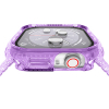 Apple Watch 8/9 45mm Itskins Hybrid R 360 Clear Bundle - Light Purple - - alt view 1