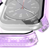 Apple Watch 8/9 41mm Itskins Hybrid R 360 Clear Case - Light Purple - - alt view 2