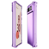 Google Pixel 6 Itskins Spectrum Clear Case - Light Purple/Clear - - alt view 2