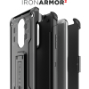 LG Stylo 4 Ghostek Iron Armor 2 Series Case - Black - - alt view 5
