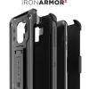 Samsung Galaxy A6 Ghostek Iron Armor 2 Series Case - Black - - alt view 5