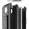 Samsung Galaxy J3 2018 Ghostek Iron Armor 2 Series Case - Black - - alt view 5