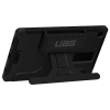 Samsung Galaxy Tab A7 Lite Urban Armor Gear (UAG) Scout Case with Kickstand & Handstrap Black - - alt view 3