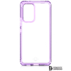 Samsung Galaxy A53 5G Itskins Hybrid Clear Case - Purple/Clear - - alt view 2