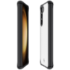 Samsung Galaxy S23 ItSkins Hybrid Solid Case  - Black & Transparent - - alt view 1