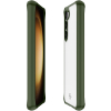 Samsung Galaxy S23 Plus ItSkins Hybrid Solid Case  - Olive Green & Transparent - - alt view 1