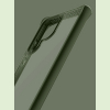 Samsung Galaxy S23 Ultra ItSkins Hybrid Solid Case  - Olive Green & Transparent - - alt view 4