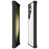 Samsung Galaxy S23 Ultra ItSkins Hybrid Solid Case  - Black & Transparent - - alt view 1