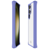 Samsung Galaxy S23 Ultra ItSkins Hybrid Solid Case  - Purple & Transparent - - alt view 1