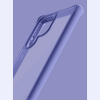 Samsung Galaxy S23 Ultra ItSkins Hybrid Solid Case  - Purple & Transparent - - alt view 4