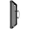 Samsung Galaxy S23 Plus ItSkins Hybrid Frost Case with MagSafe - Black and Transparent - - alt view 1