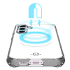Samsung Galaxy S23 FE ItSkins Hybrid Clear Case with MagSafe - Transparent - - alt view 4