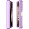 Samsung Galaxy Z Fold 5 Itskins Hybrid Clear Case with MagSafe - Purple/Transparent - - alt view 4