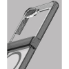 Samsung Galaxy Z Flip 5 Itskins Hybrid Clear Case with MagSafe - Smoke/Transparent - - alt view 1