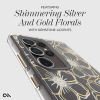 **NEW**Samsung Galaxy S24 Ultra Case-Mate Floral Gem Case - Gold - - alt view 2