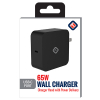 TekYa 65W Power Delivery USB-C AC Travel Charger Head - Black - - alt view 3