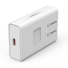 PureGear 45W Power Delivery USB-C AC Travel Charger Head - White - - alt view 1