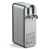 Satechi 108W USB-C 3-Port GaN AC Travel Charger Head - Silver - - alt view 1