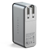 Satechi 108W USB-C 3-Port GaN AC Travel Charger Head - Silver - - alt view 2