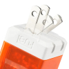 Fuel Brites 30W USB-C PD Compact GaN Charger Head - Vibrant Orange - - alt view 1