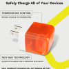 Fuel Brites 30W USB-C PD Compact GaN Charger Head - Vibrant Orange - - alt view 4