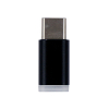 Universal Female Micro to Male Type-C (USB-C) - Black - - alt view 1