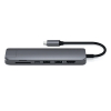 Satechi USB-C Slim Multi-Port with Ethernet Adapter - Space Gray - - alt view 2