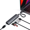Satechi USB-C Slim Multi-Port with Ethernet Adapter - Space Gray - - alt view 4