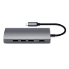 Satechi C Multi-Port Adapter 4K with Ethernet V2 - Space Gray - - alt view 2