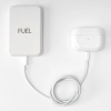 Fuel 5,000mAh Qi Wireless Charging Battery Pack with Magsafe - White - - alt view 2