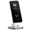 Satechi Aluminum 2-in-1 Magnetic Wireless Qi Charging Stand - Space Gray - - alt view 3