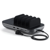 Satechi Dock5 Multi-Device Charging Station with Wireless Qi Charging - Space Gray - - alt view 1