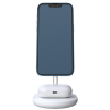 TekYa 2-in-1 QiTek MagStand Magsafe Wireless Charger - White - - alt view 1