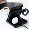 Prodigee TRIO Folding 3-in-1 Wireless Charging Station for Galaxy Devices - - alt view 3